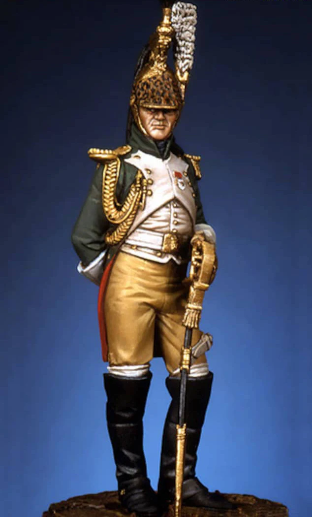 Unassambled 1/32 54mm ancient Officer stand (WITH BASE ) Resin figure miniature model kits Unpainted | Игрушки и хобби