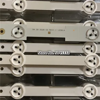 

9 PCS/lot 39" LED Hisense LED42K20JD strip SW 39 3228 05 REV1.1 120814 5 LEDS (1 LED 3V) 420mm