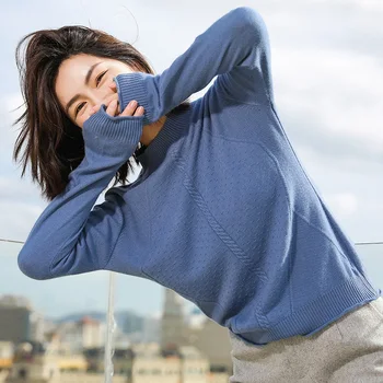 

2019 Autumn Winter Women Pullovers Sweater Knitted Korean Casual Jumper Fashion Slim Turtleneck Warm Female cashmere Sweaters