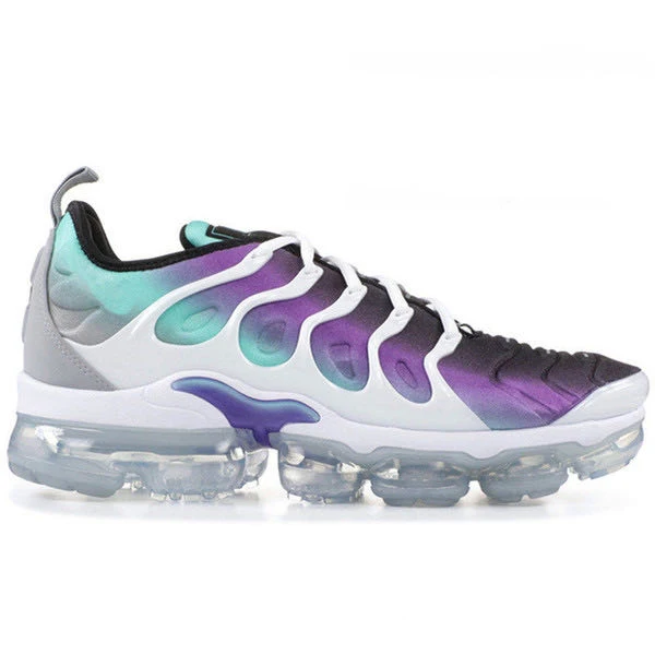 vapor max plus branco e preto