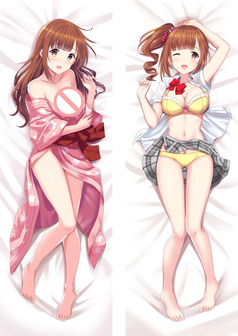 Аниме THE iDOLM@ STER Золушка для девочек Gekijou Dakimakura, чехол с персонажами Рин Сибуя, чехол для подушки Sagisawa Fumika - Цвет: S25