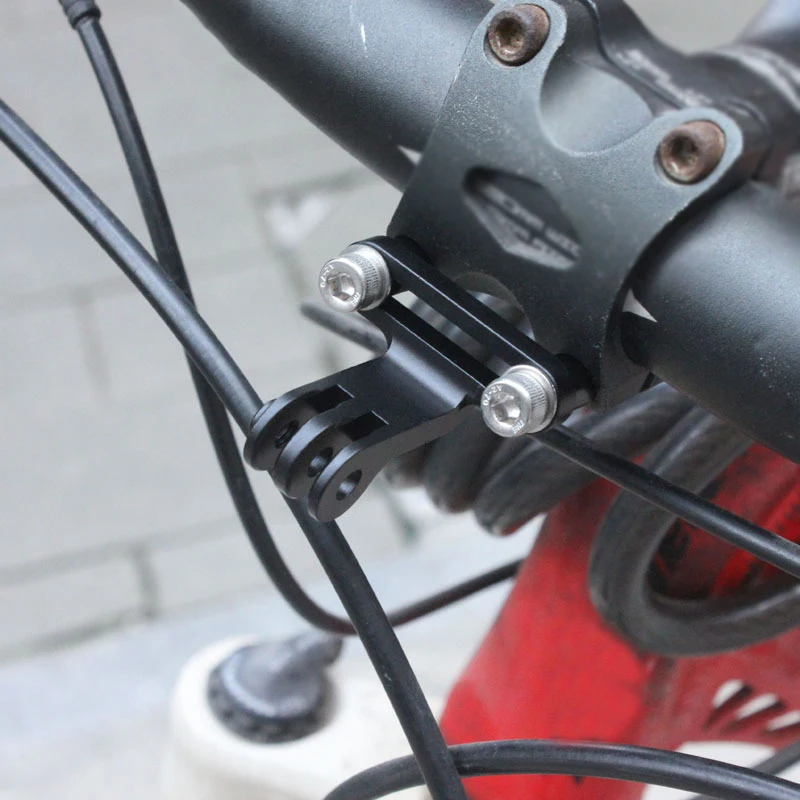 Держатель руля велосипеда камеры держатель стойки руля черный для Gopro база