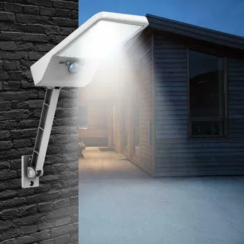 

Outdoor 48 LEDs Solar Light PIR Motion Sensor Waterproof Wall Lamp with Remote Control S7 #5