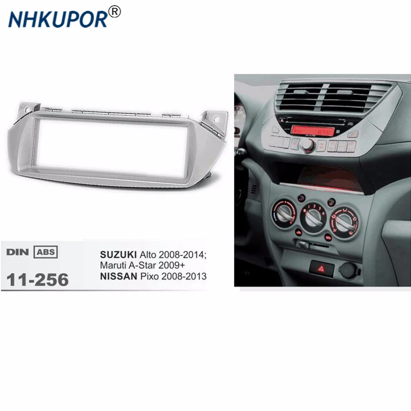 11-256 Автомобильная радиоустановка Fascia ДЛЯ NISSAN Pixo /SUZUKI Alto Maruti A-Star 2009 + панель