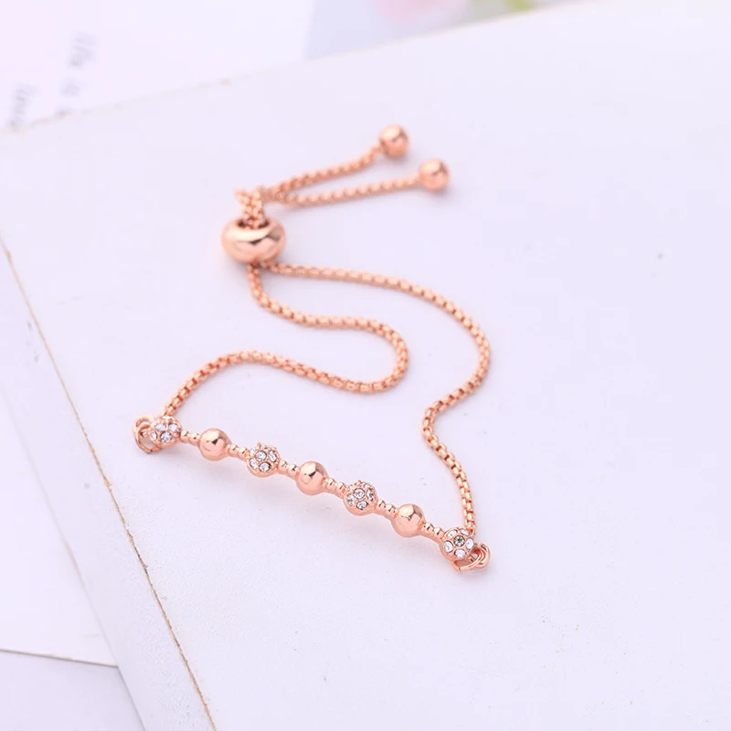 Модный браслет простой дизайн регулируемый фотоэлемент ручной работы|Цепочки и