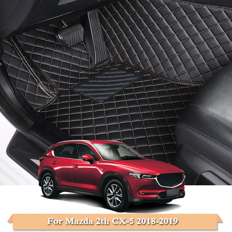 PU автомобильный коврик для Mazda CX-5 KE 2013- 2th CX-5- 5 мест LHD Автомобильный коврик для ног Авто ковровое покрытие внутренние аксессуары