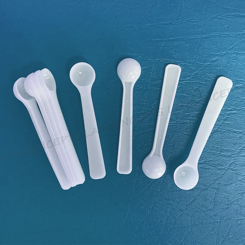 0.25 micro scoop 5ml plastic spoon 1A1