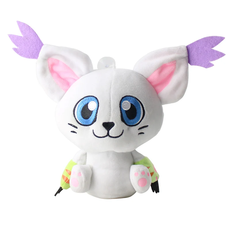 18 см Digimon Adventure Tailmon плюшевые подвесные игрушки мультфильм в виде животного мягкая набивная кукла рождественский подарок для детей