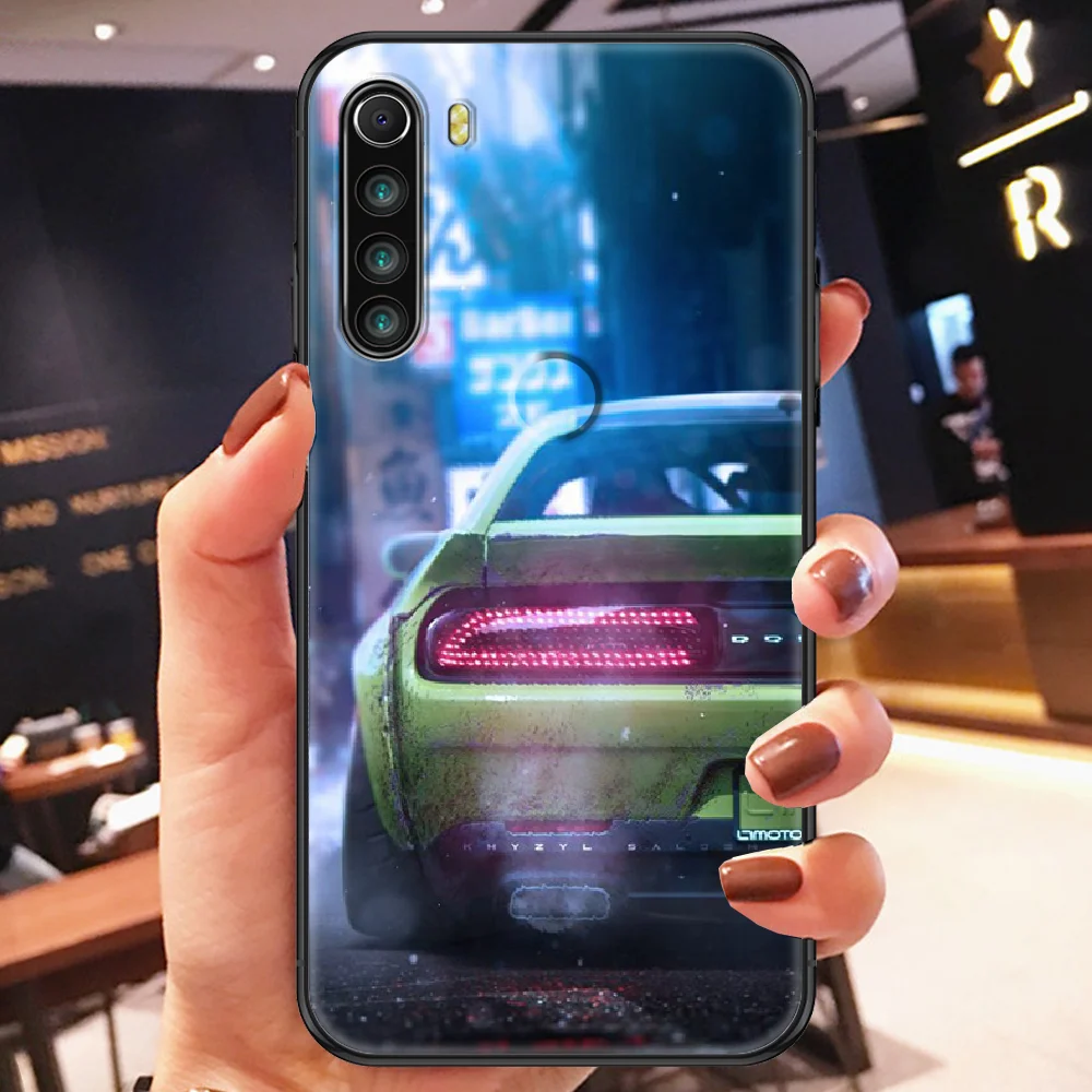 best phone cases for xiaomi JDM Japanese domestic market Car Phone case For Xiaomi Redmi Note 7 7A 8 8T 9 9A 9S K30 Pro Ultra black fashion funda painting cases for xiaomi blue Cases For Xiaomi