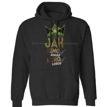 

Jah King of Kings Rasta Reggae - Rastafarian Bob Marley Mens Unisex (Womens) Winter Hoodies Sweatshirts Free Shipping
