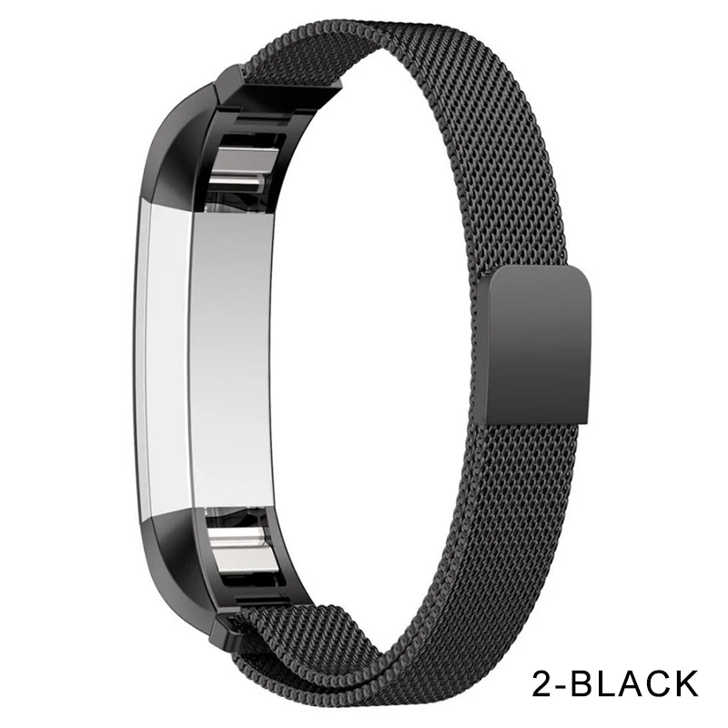 Подходит для Fitbit Alta HR/Alta Milanese универсальный ремешок для часов S L из нержавеющей стали ремешок для часов сменный Браслет pulsera - Цвет ремешка: Black