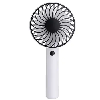 

Mini Fan Silent Fan Electric Hand Fan Portable Handheld Battery Operated 3 Speed 72XB