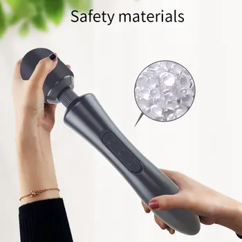 20 Kinds of vibration frequency Magic Vibrator Wand Silicone Adult Sex Toys for Woman Magic Mager Wand Clitoris Stimulato 4