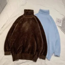 *#Best Price Winter Thick High Collar Sweater Men's Warm Fashion Solid Color Casual Knit Pullover Men Knitting Sweaters Male Sweter Clothes *#Best Price Winter Thick High Collar Sweater Men's Warm Fashion Solid Color Casual Knit Pullover Men Knitting Sweaters Male Sweter Clothes