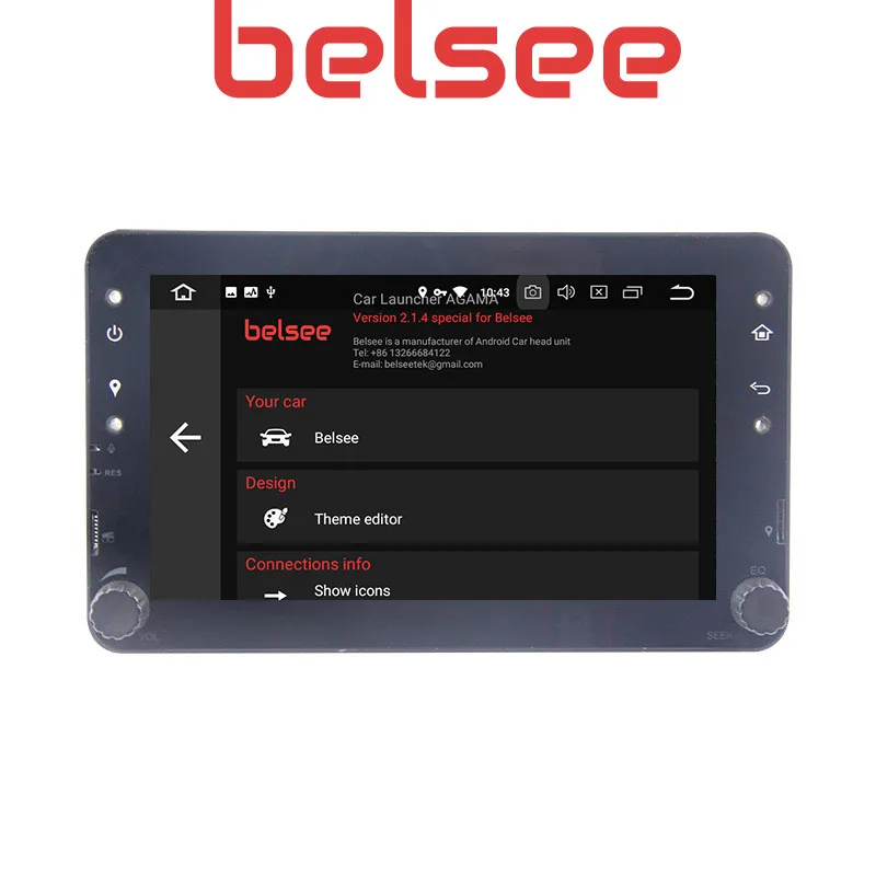  Belsee for Alfa Romeo 159 Android 9.0 8 Core 4GB 64GB Car Radio Stereo In Dash GPS Head Unit Upgrad
