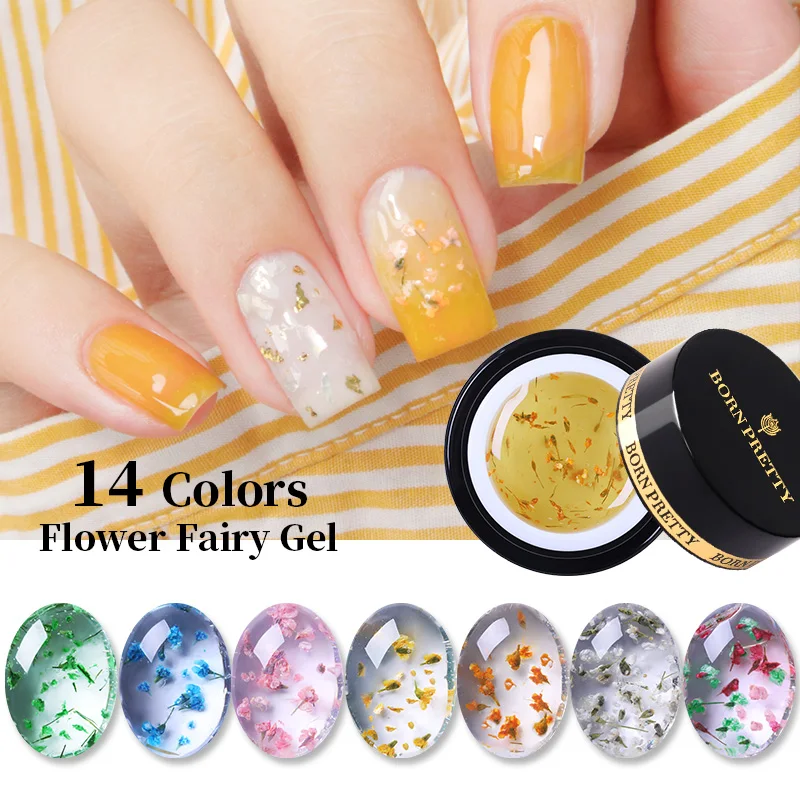 Born Pretty 5ml Soak Off Nail Gel Polish Flower Fairy Gel Varnish Gradient Effect Long Lasting Di Nail Art Nail Gel Aliexpress