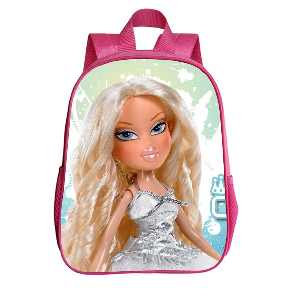 Bratz Backpack Children Funny Cartoon Kindergarten Mini Rucksack Baby Boys Girls Kids Anime Knapsack Mochila Bratz Cosplay