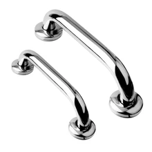 2x противоскользящие сверхмощные настенные стальные для взрослых детей, прямые защитные ручки, ручки рейлинги, перекладины длиной 40 см 25 см