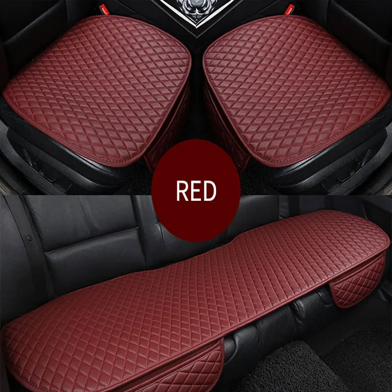

Car Seat Cover asientos para automovil universales funda asiento auto housse voiture siege PU Leather protector car accessories