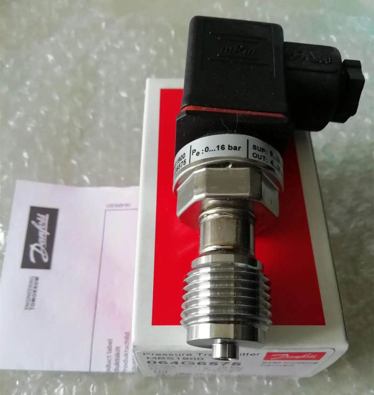 Оригинальный датчик давления DANFOSS MBS1900 064G6575 MBS 1900|Принадлежности для экспертизы| |