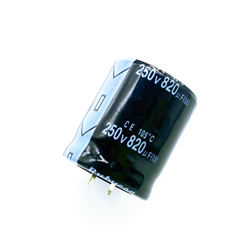2pcs/lot 250V 820UF Radial DIP Aluminum Electrolytic Capacitors size 30*35 Tolerance 20% | Электронные компоненты и