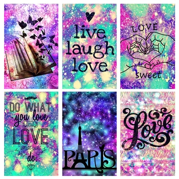 

Diamond Painting 5D Full Square Drill Quotes Book and Butterflies Daimond Rhinestone Embroidery Painting Cross Stitch Mosaic Pic