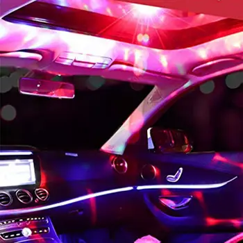 

Portable Rotating Lights Sound Activated LED Strobe Light 7 Color With Remote USB Plug In For Car Disco Ball Party Lights