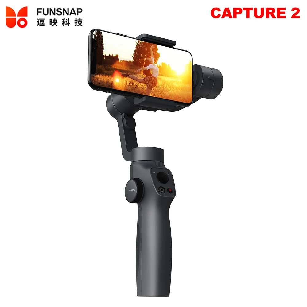 Funsnap Capture 2 3-Axis Handheld Gimbal Stabilizer for Smartphone PK Zhiyun Smooth 4 Feiyutech Sno