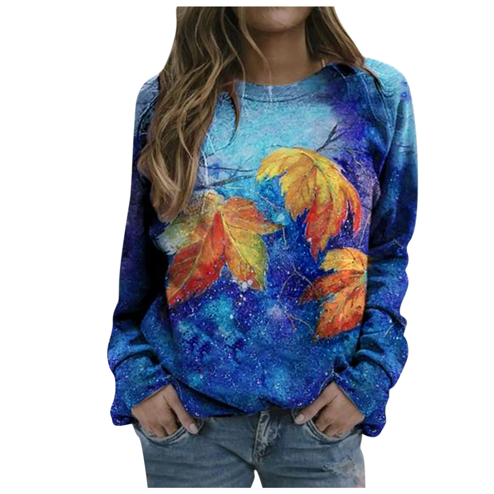 Fashion Blouse 2021 Women Casual O Neck  Print Long Sleeve Blouse Top blouses blusas mujer рубашка женская 2