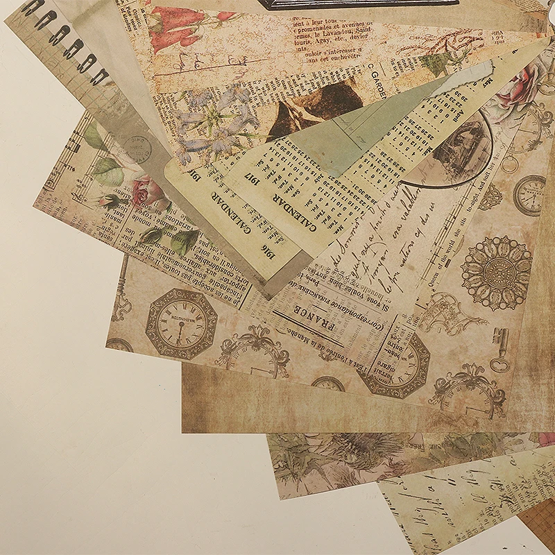 Рисунок 4 - винтажная бумага DIY Скрапбукинг