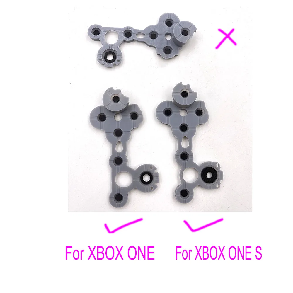 Grey Silicone Conductive Rubber Button for Xbox Controller D-Pad