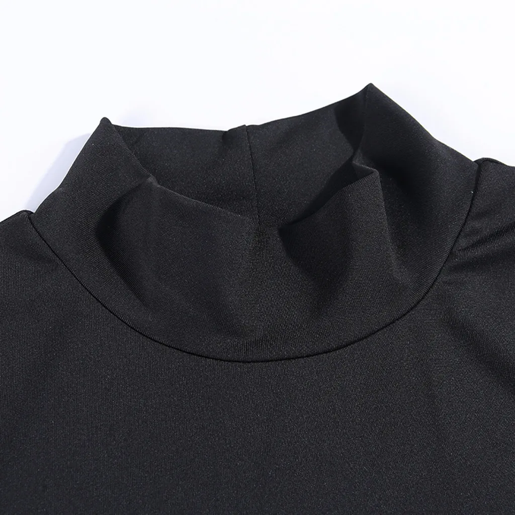 Vestidos femininos, модное, kleider damen, женское, однотонное, с высоким воротом, с длинным рукавом, с вырезом, облегающее, Мини, Повседневное платье, vestidos verao