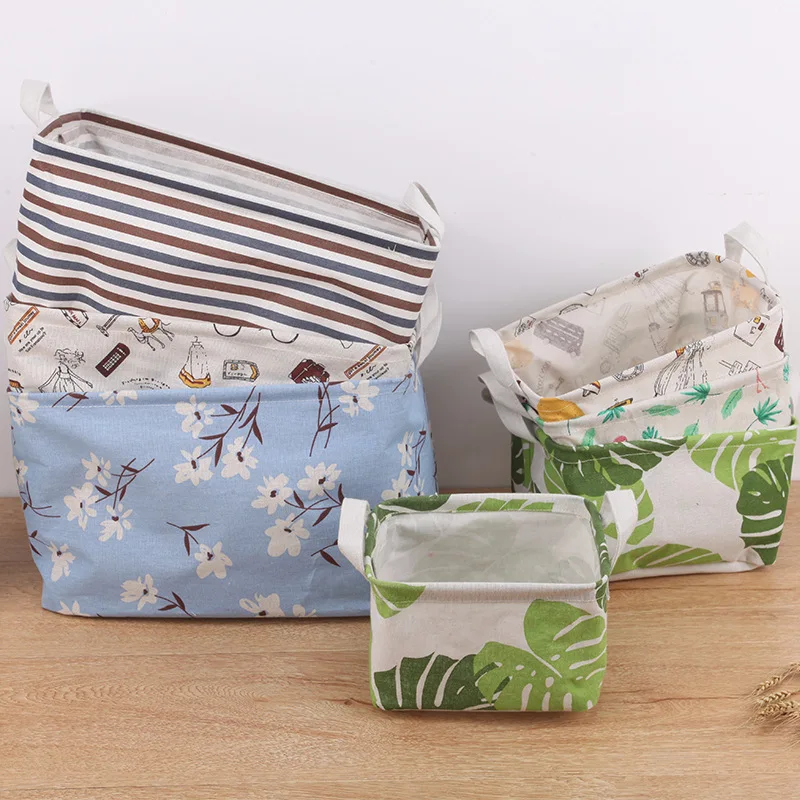 

3 pedaзo Definir dobrбveis caixas de armazenamento cesta de armazenamento de Artigos Diversos de mesa Cosmйticos organizador fwa