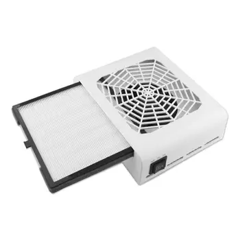 

48W Nail Dust Collector Manicure Machine Pull Out Filter Professional Powerful Vacuum Cleaner