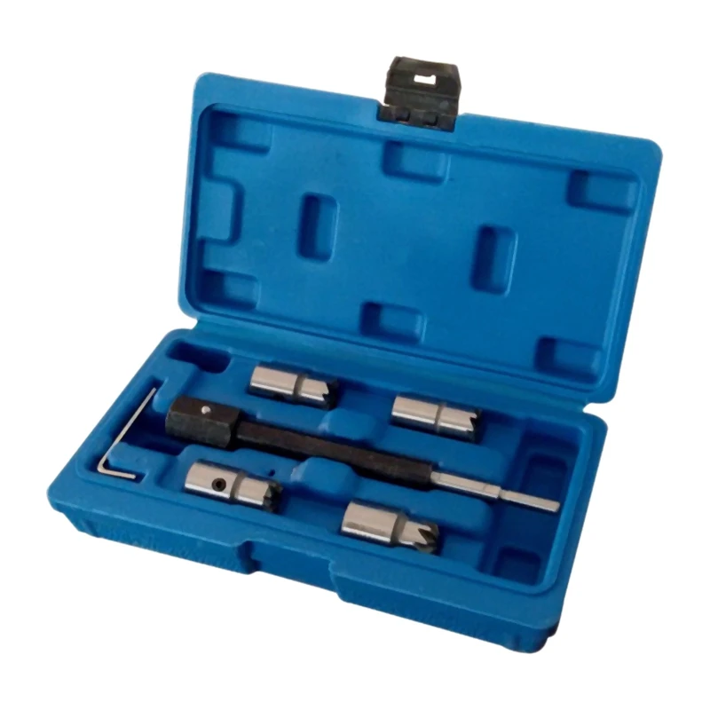 

5 Piece Injector Seat Cutter Remover Removal Tool Kit