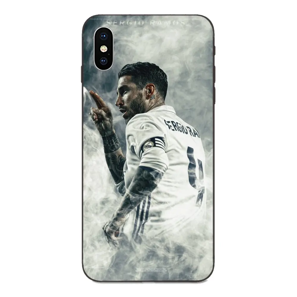 as picture Футболист Серхио Рамос Sr4 для Huawei Honor 5A 6A 6C 7A 7C 7X 8A 8C 8X9 10 P8 P9 P10 P20 P30 Мини Lite Plus Тонкий силиконовый чехол для телефона - Цвет: as picture