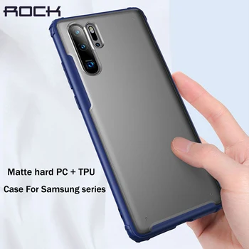 

Rock Shoockpoof Phone Case For Samsung S10 Plus Case For Samsung Galaxy Note 10 Plus S11 S11e S10e Case Cover Matte Clear Coque