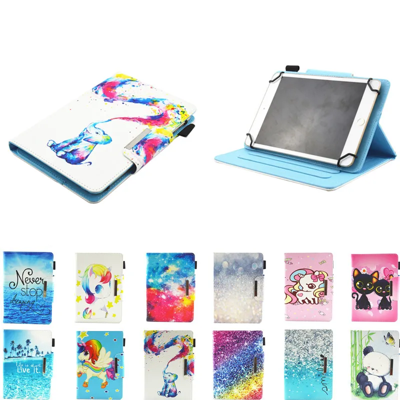 Симпатичный универсальный чехол для Samsung Galaxy Tab 2 10 1 дюйма GT-P5100 P5110 P5113 4 T530 T531 T535