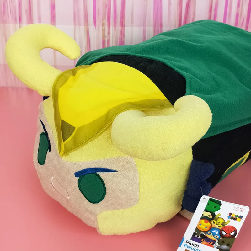 Фильм Мстители Loki Косплей Мягкие плюшевые игрушечные куклы Подушка Аниме мультфильм подушки реквизит Рождественский подарок