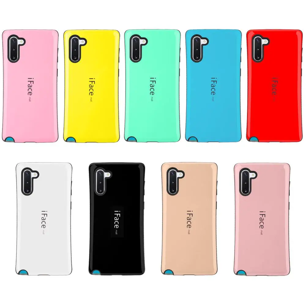 IFace Mall для samsung Galaxy Note 10/Note 10 Pro гибридный противоударный чехол-накладка на заднюю панель жесткий чехол Полная защита для телефона