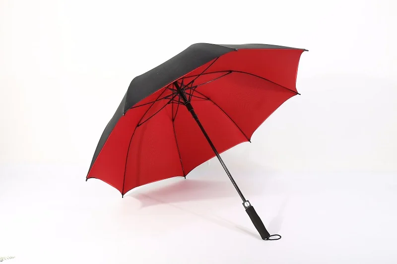 Long Handle Big Golf Umbrella Women Gifts Travel Parasol Rain Umbrella Men Quality 8K Strong Double Windproof Glassfiber
