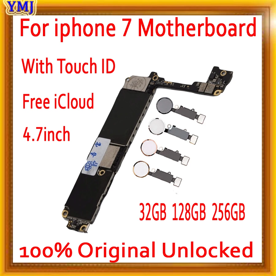 Материнская плата 4 7 дюйма для iphone оригинальная разблокированная iCloud 32 ГБ/128 ГБ/256