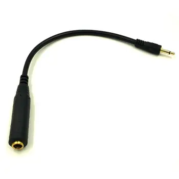 

6.35mmJack to 3.5mm Socket Headphone Extension Cable 1.5m6.35 female to 3.5 male mono audio adapter cable0.3m