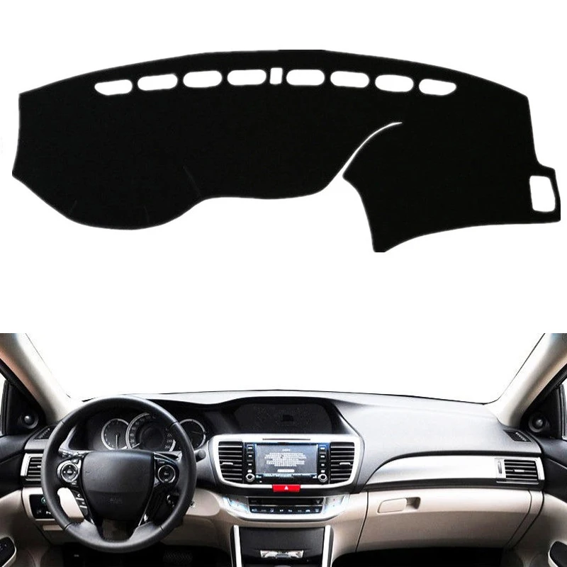 

For Honda Accord 9th 2013 2013 2014 -2017 Car Dashboard Cover Mat Pad Dashmat Sun Shade Instrument Protective Carpet Acce