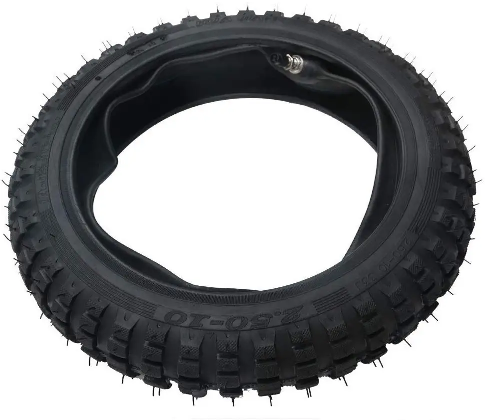 Mingyang Motor 2,5x10 2,5-10 шин+ трубка для скутера Dirt Pit Pocket велосипед передний или задний мягкий/промежуточных местности
