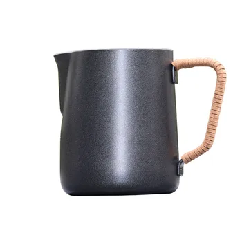 

ROKENE Non-Stick Stainless Steel Pitcher Milk frothing jug Espresso Coffee Pitcher Barista Craft Coffee Latte Milk Jug Pitcher