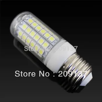 

Hot selling 69leds SMD 5050 E27 G9 LED 220V 240V LED bulb lamp ,Warm white/white LED Corn Bulb Light, free shipping 10pcs