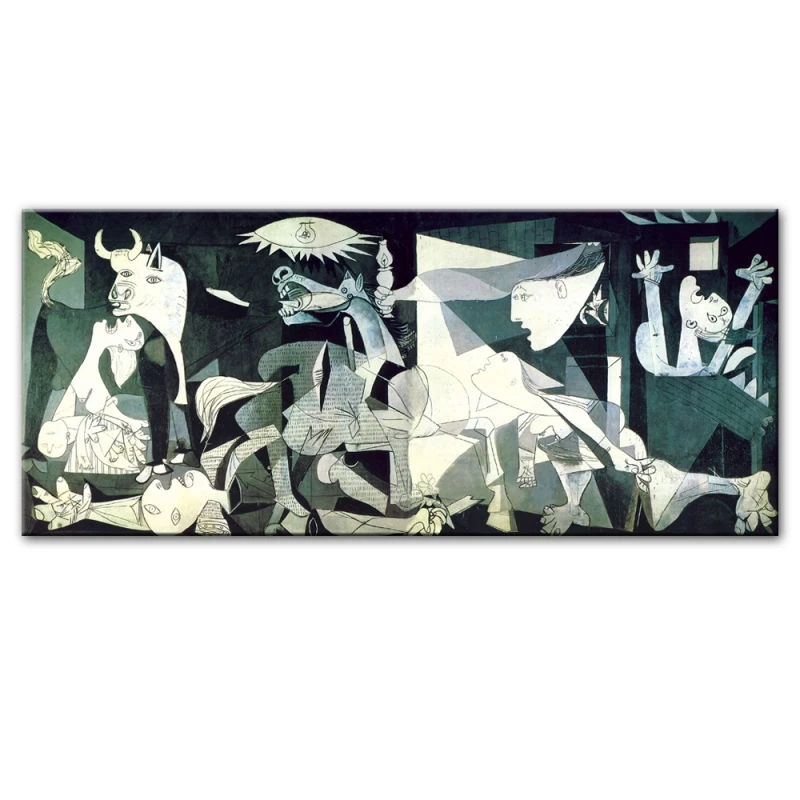 Guernica от Пикассо картины на холсте репродукции знаменитые настенные