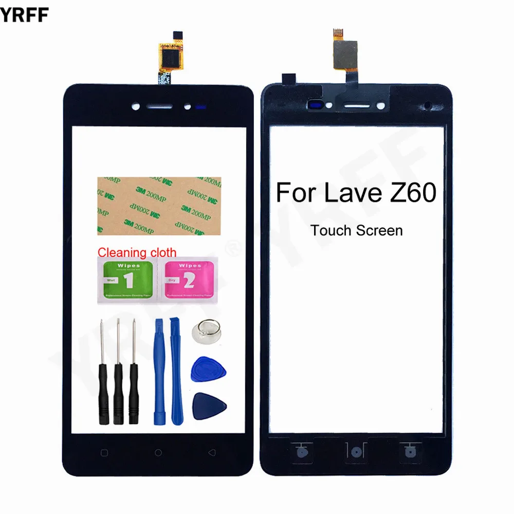 

Front Glass Screen For Lave Z60 Touch Screen Digitizer Glass Panel Sensor Assembly Parts