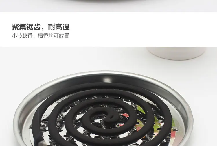 Mosquito Coil Mosquito Seat Mosquito Smudge Box Mosquito Coils of Mosquito Coil Incense Holder with Nail Large Size Wholesale
